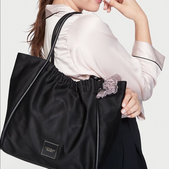 Victoria's Secret Handbags - Victoria’s Secret Noir Tote Bag